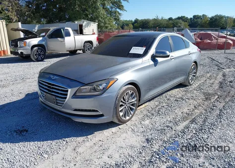 2015 Hyundai Genesis 3.8 z USA, uszkodzony, nr VIN KMHGN4JE2FU068685